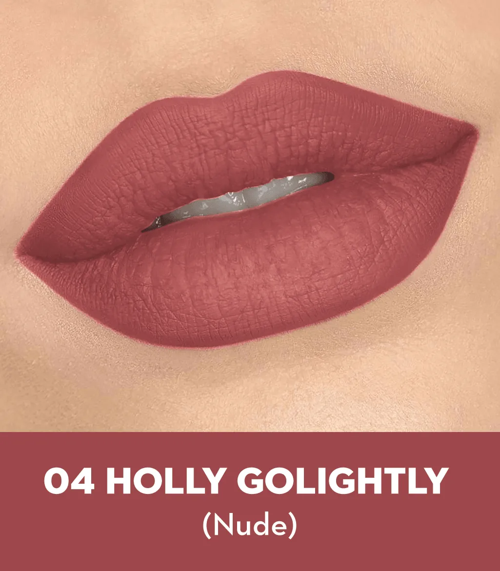 Matte As Hell Crayon Lipstick - 04 Holly Golightly