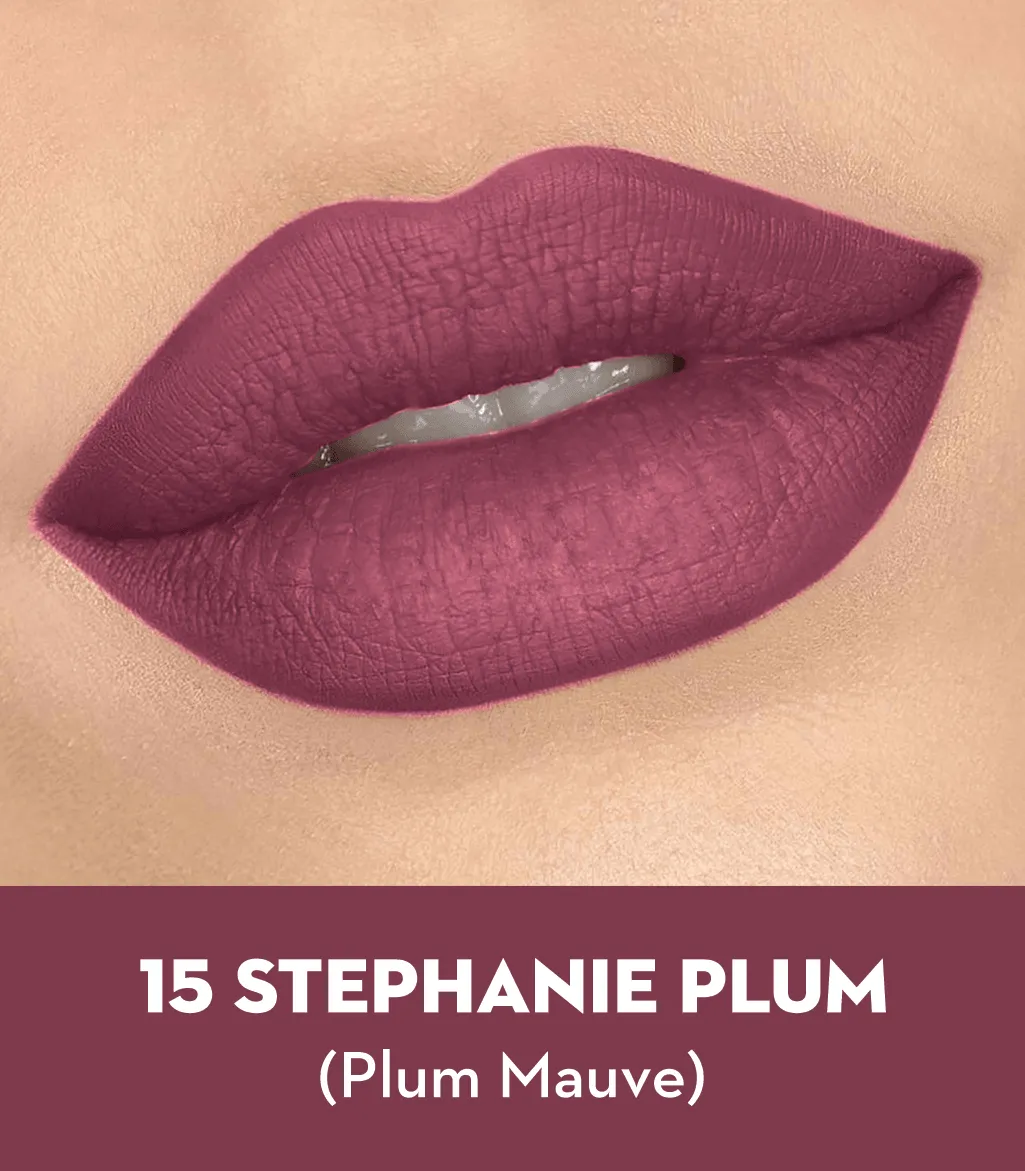 Matte As Hell Crayon Lipstick - 15 Stephanie Plum