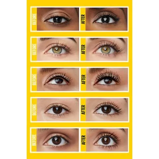 Maybelline Colossal Curl Bounce Volume Washable Mascara - Very Black