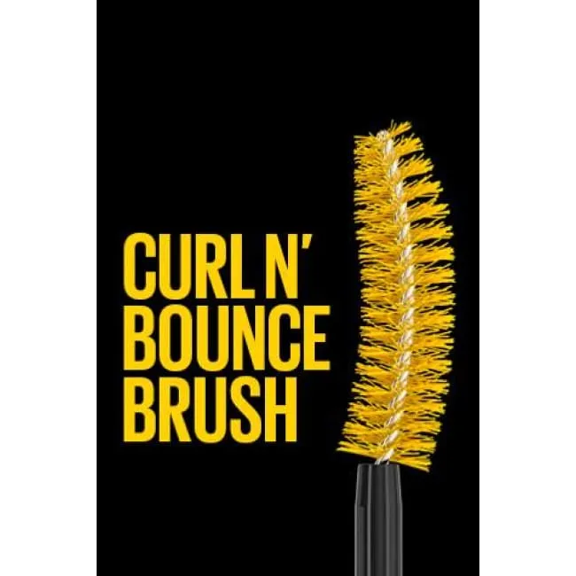 Maybelline Colossal Curl Bounce Volume Washable Mascara - Very Black