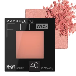 Maybelline New York Fit Me Blush, Peach, 0.16 Oz