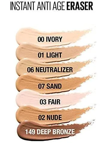 Maybelline NewYork Instant Age Rewind Eraser Dark Circles Eye Concealer - 02 Nude