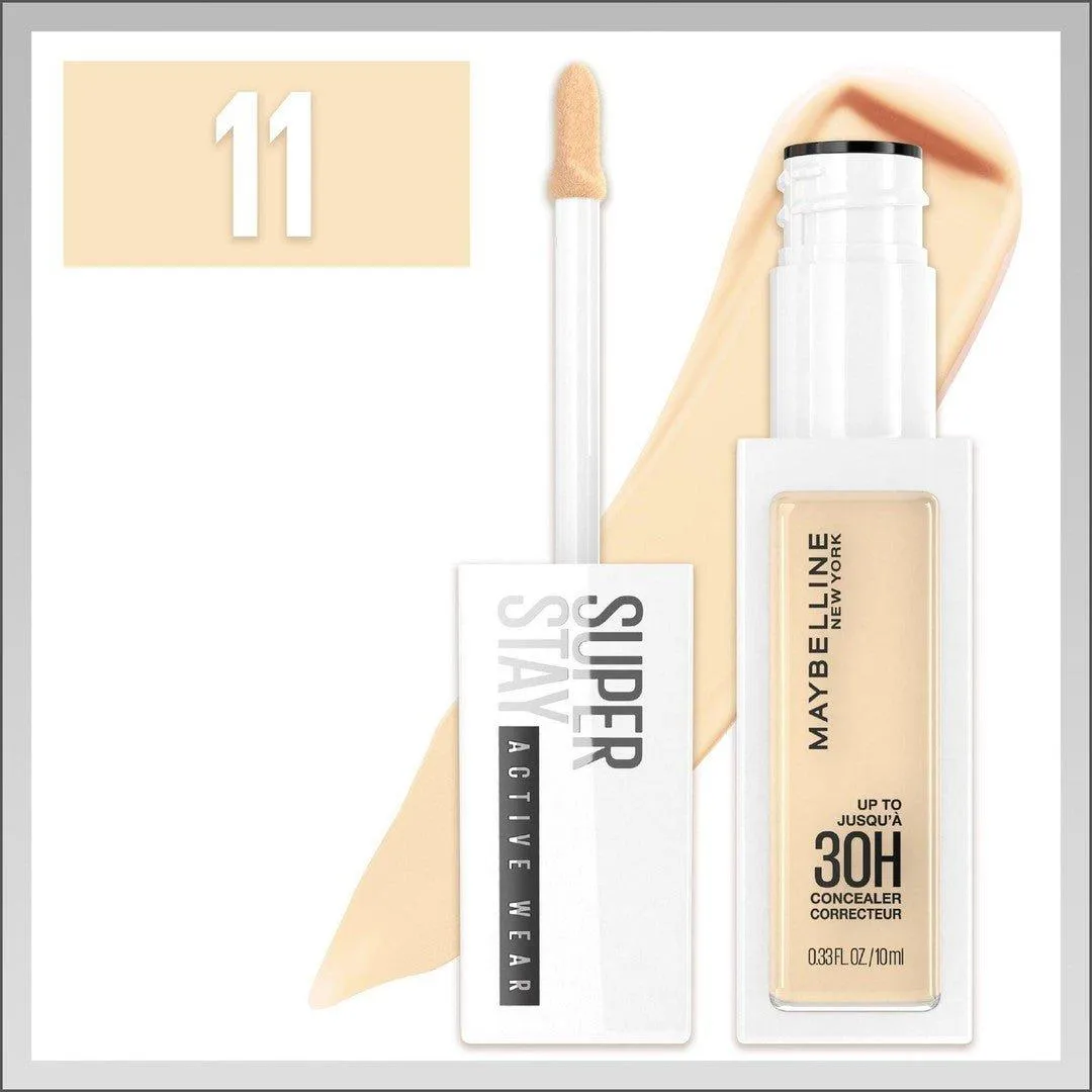 Maybelline Superstay Active Wear 30h Longwear Concealer - 11 Nude
