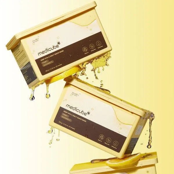[medicube] Deep Vita C Daily Quick Mask 350ml 30EA