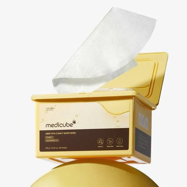 [medicube] Deep Vita C Daily Quick Mask 350ml 30EA