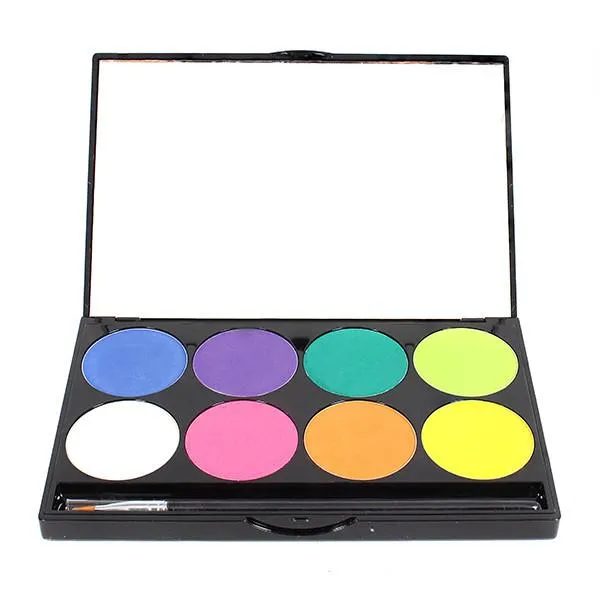 Mehron INtense Pro Pressed Powder Pigments Palette