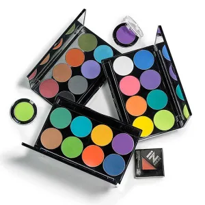 Mehron INtense Pro Pressed Powder Pigments Palette