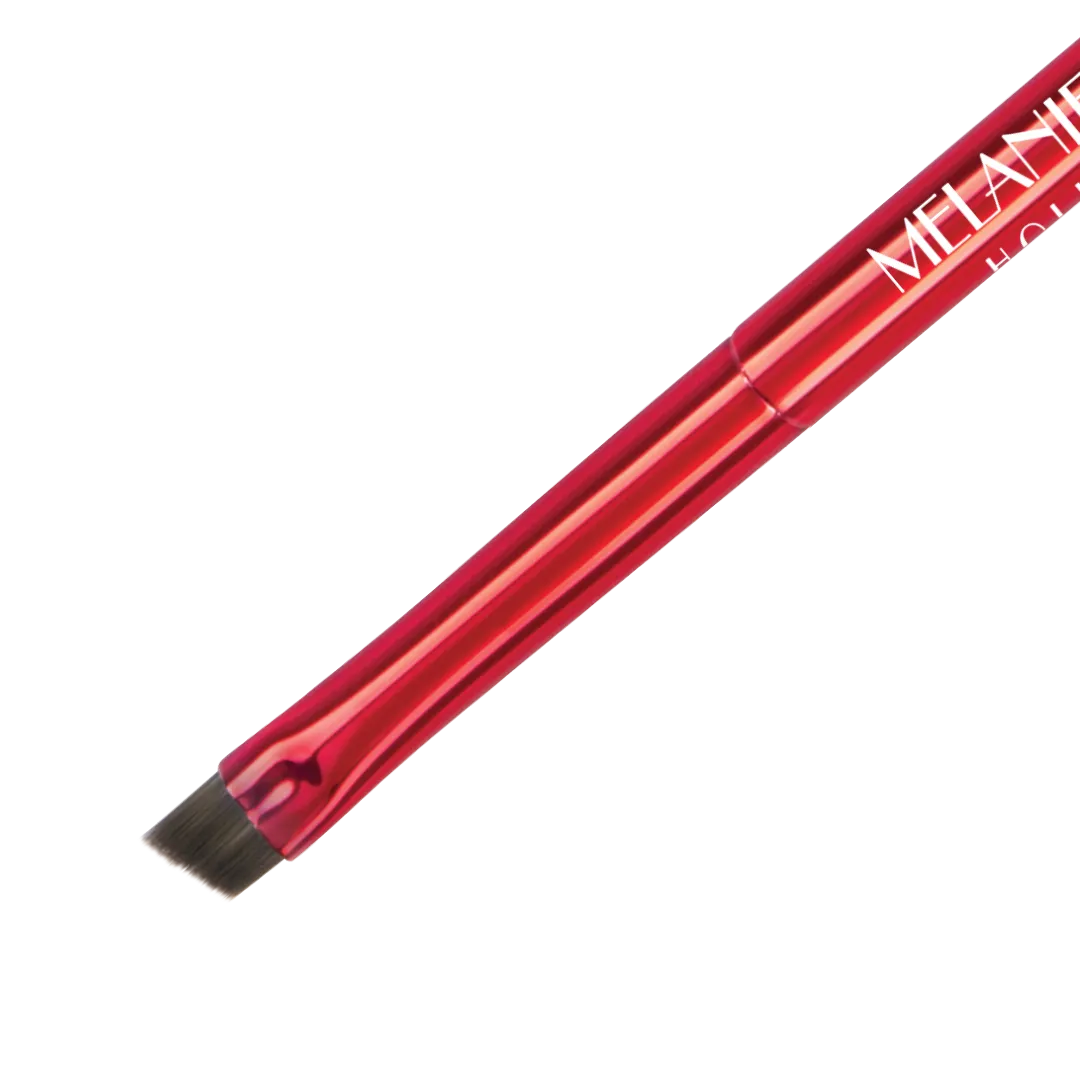 Melanie Mills Hollywood Duel Ended Angled Eye Brow Brush with Spoolie - MM16 X OMNIA