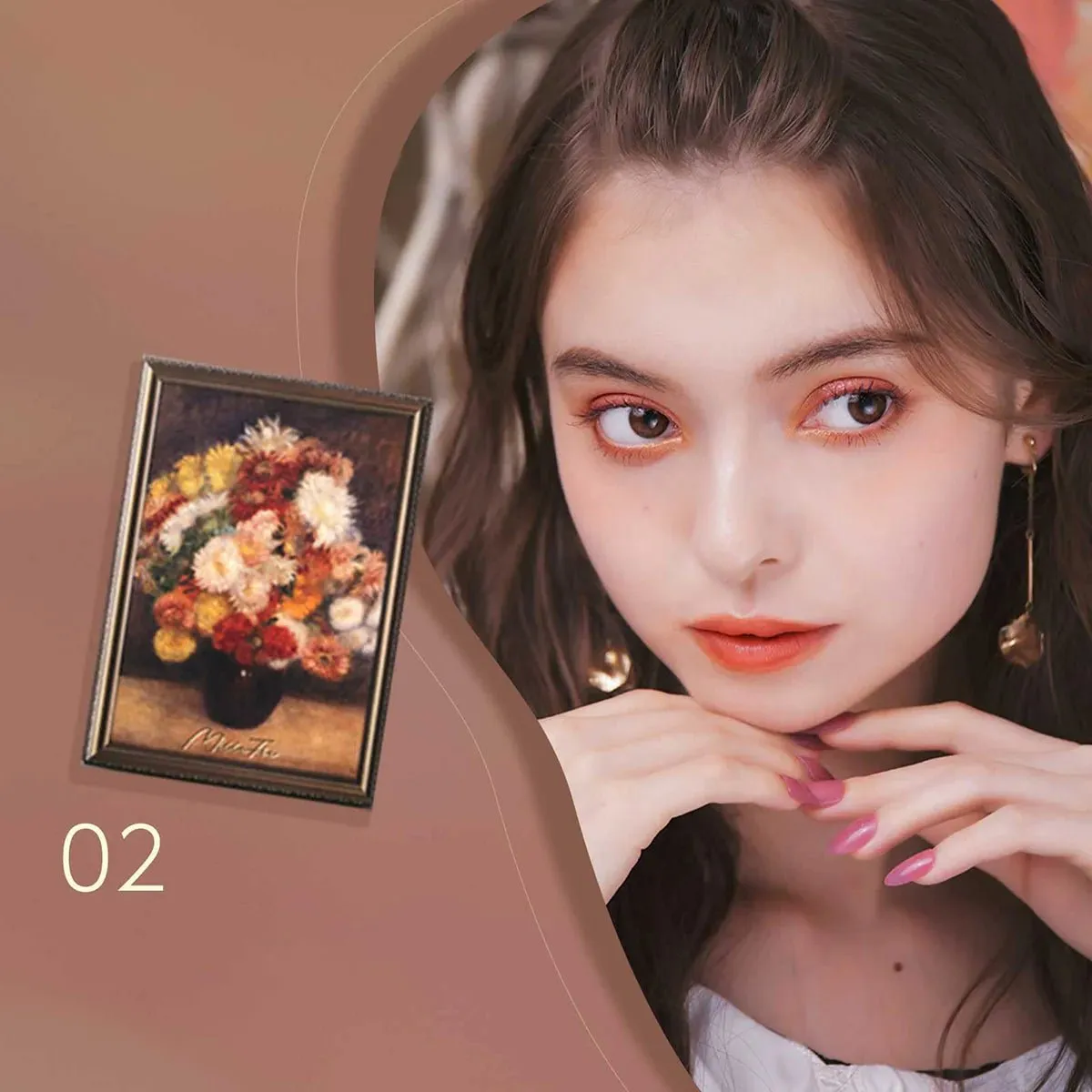 MILLEFEE Painting Shadow Palette - 02 Bouquet