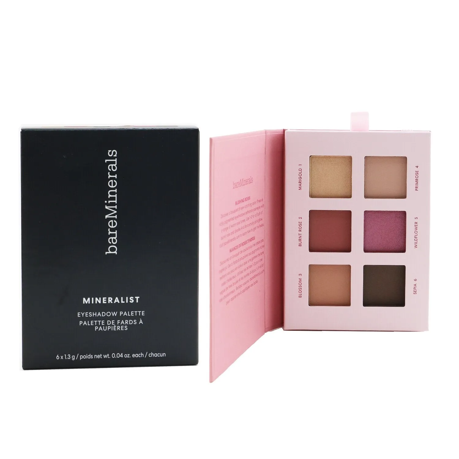 Mineralist Eyeshadow Palette (6x Eyeshadow) - # Rosewood
