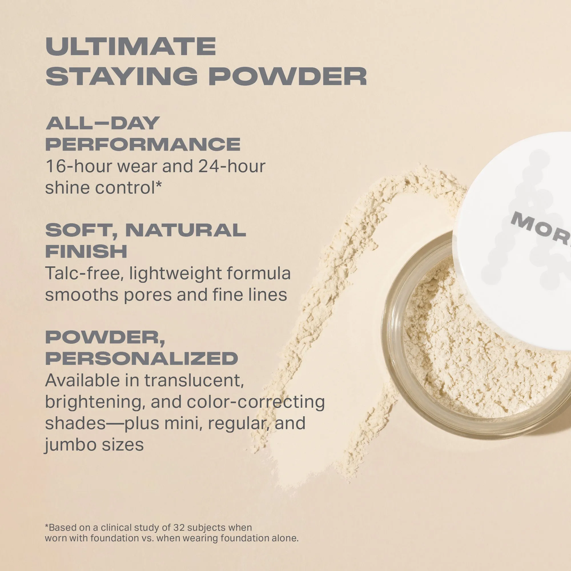 Mini Bake & Set Setting Powder - Brightening Pink
