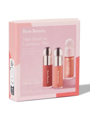 Mini Blush And Luminize Trio cheek set