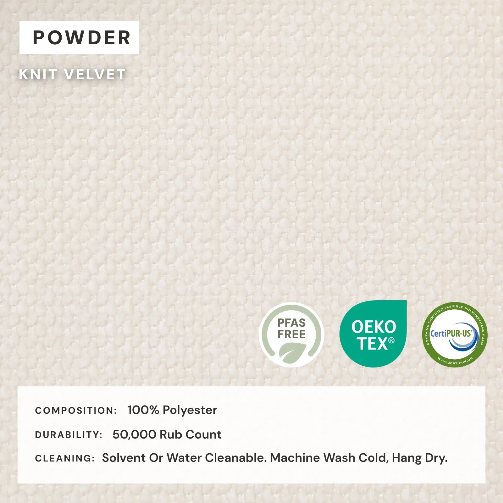 Modular Washable 2-Seater in Powder | Memorix  Seat | Contour Pillow
