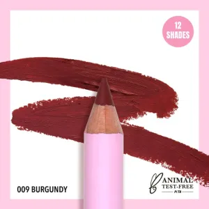 Moira Flirty Lip Pencil - 009 Burgundy