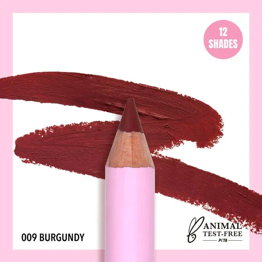 Moira Flirty Lip Pencil - 009 Burgundy