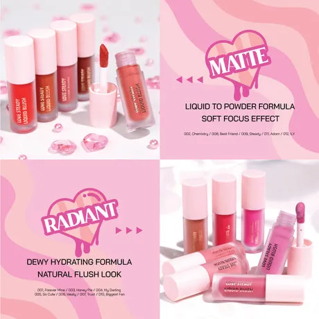 Moira Love Steady Liquid Blush