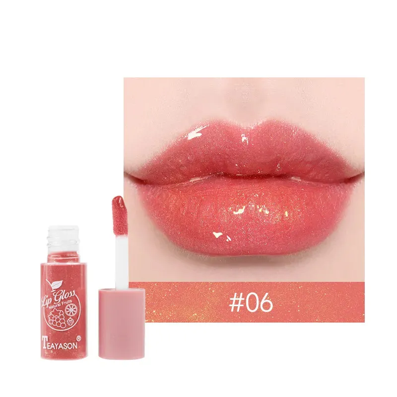 Moisturizing Sexy Lips Plumper - Long Lasting, Shiny Lip Plumper, Lip Tint Makeup Jelly Lip Glaze