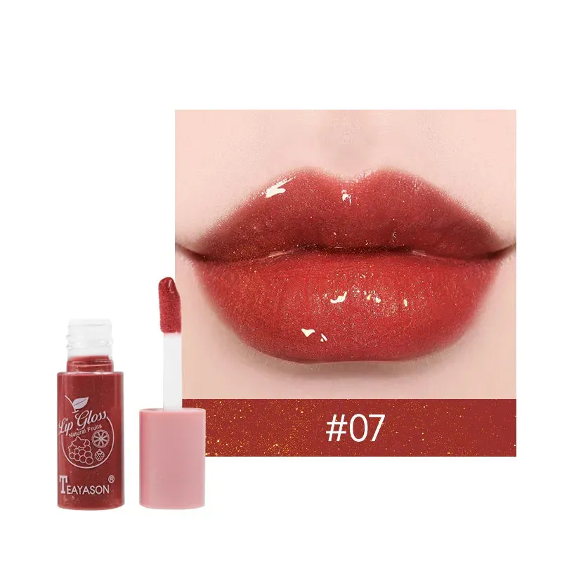 Moisturizing Sexy Lips Plumper - Long Lasting, Shiny Lip Plumper, Lip Tint Makeup Jelly Lip Glaze