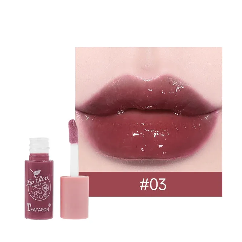 Moisturizing Sexy Lips Plumper - Long Lasting, Shiny Lip Plumper, Lip Tint Makeup Jelly Lip Glaze