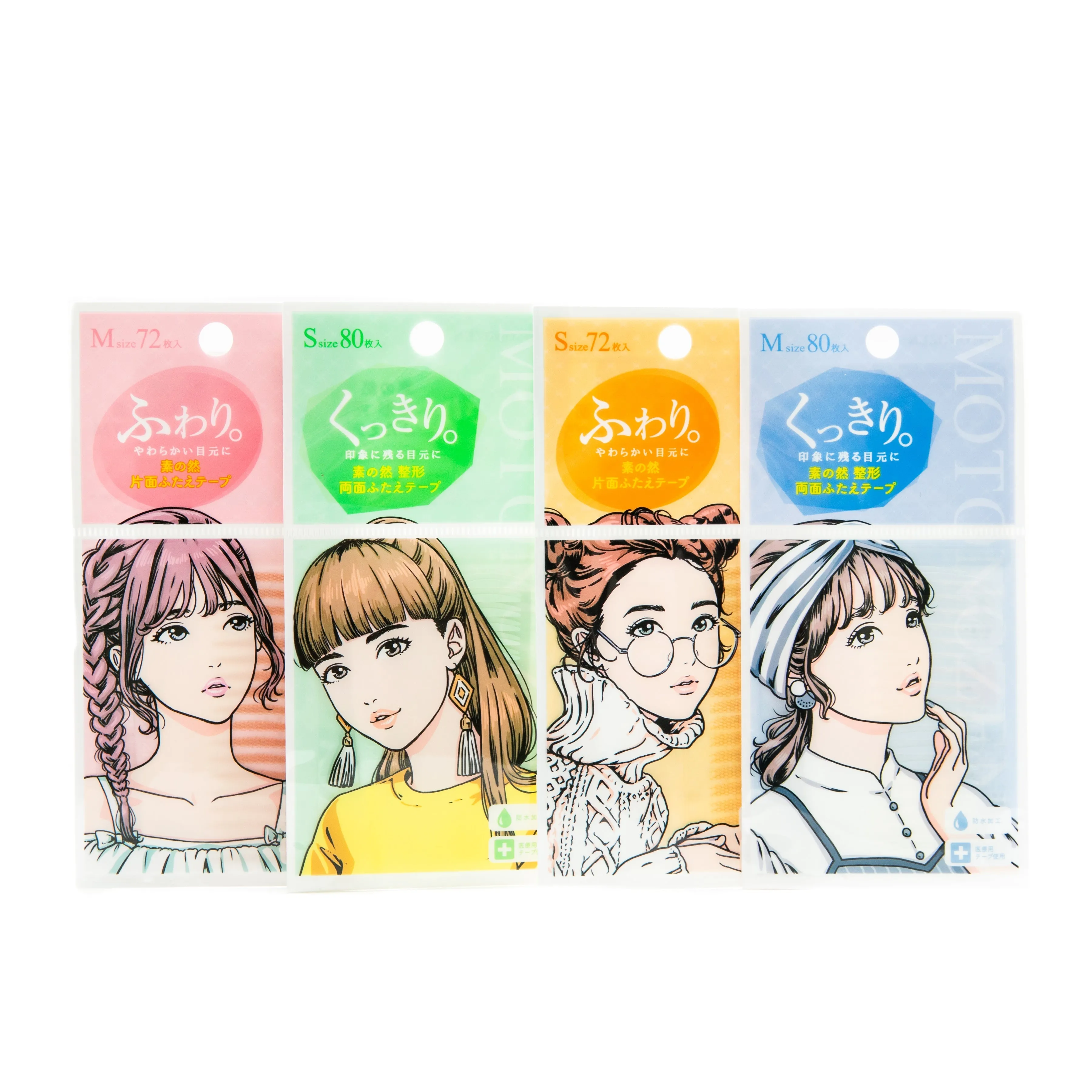 Motonozen Single Sided Eyelid Tape 72pcs
