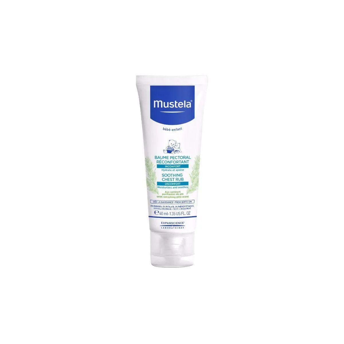 Mustela Soothing Chest Rub (40 ml)
