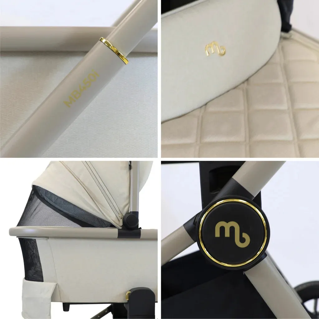 My Babiie MB450i 3-in-1 Travel System - Ivory