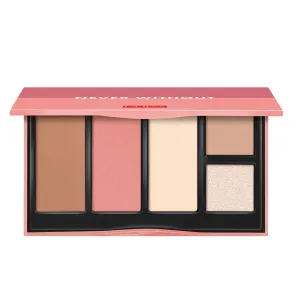 Never Without All In One Face Palette paleta do makijażu twarzy 001 Light Skin 15.2g