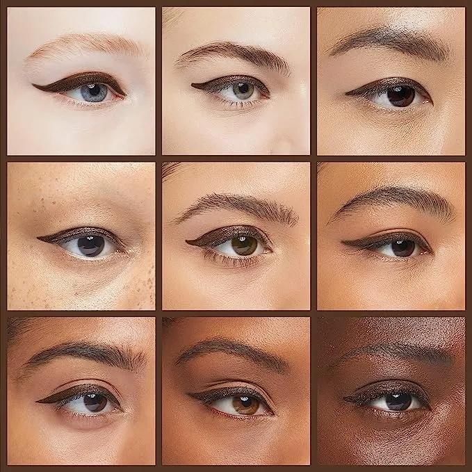 New Marcelle Velvet Gel Waterproof Eyeliner, Bronze, Hypoallergenic and Fragrance-Free, 1.3 g