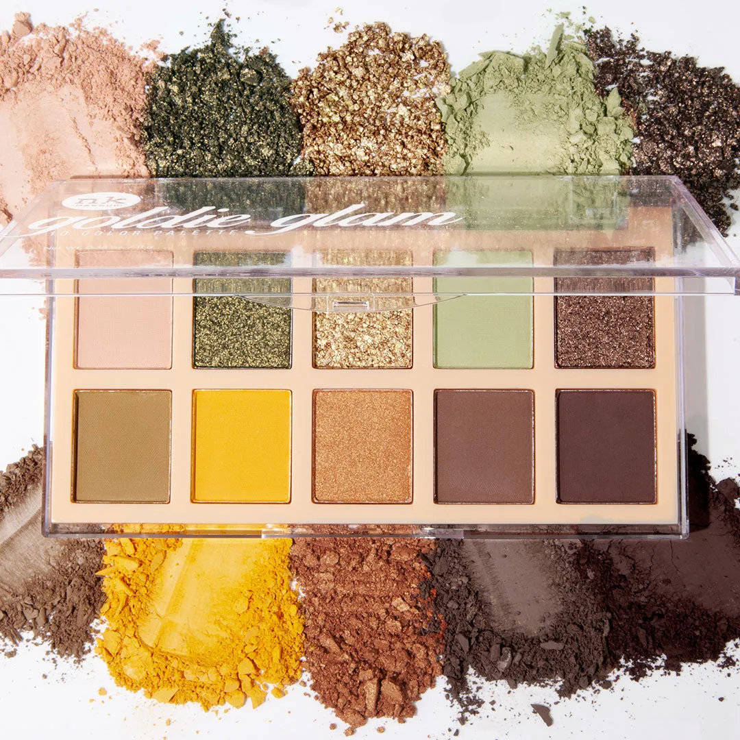 Nicka K Goldie Glam 10 Color Palette ES1002