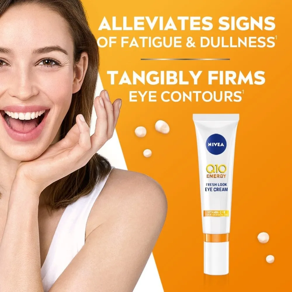 Nivea Q10 Energy Fresh Look Eye Cream 15ml