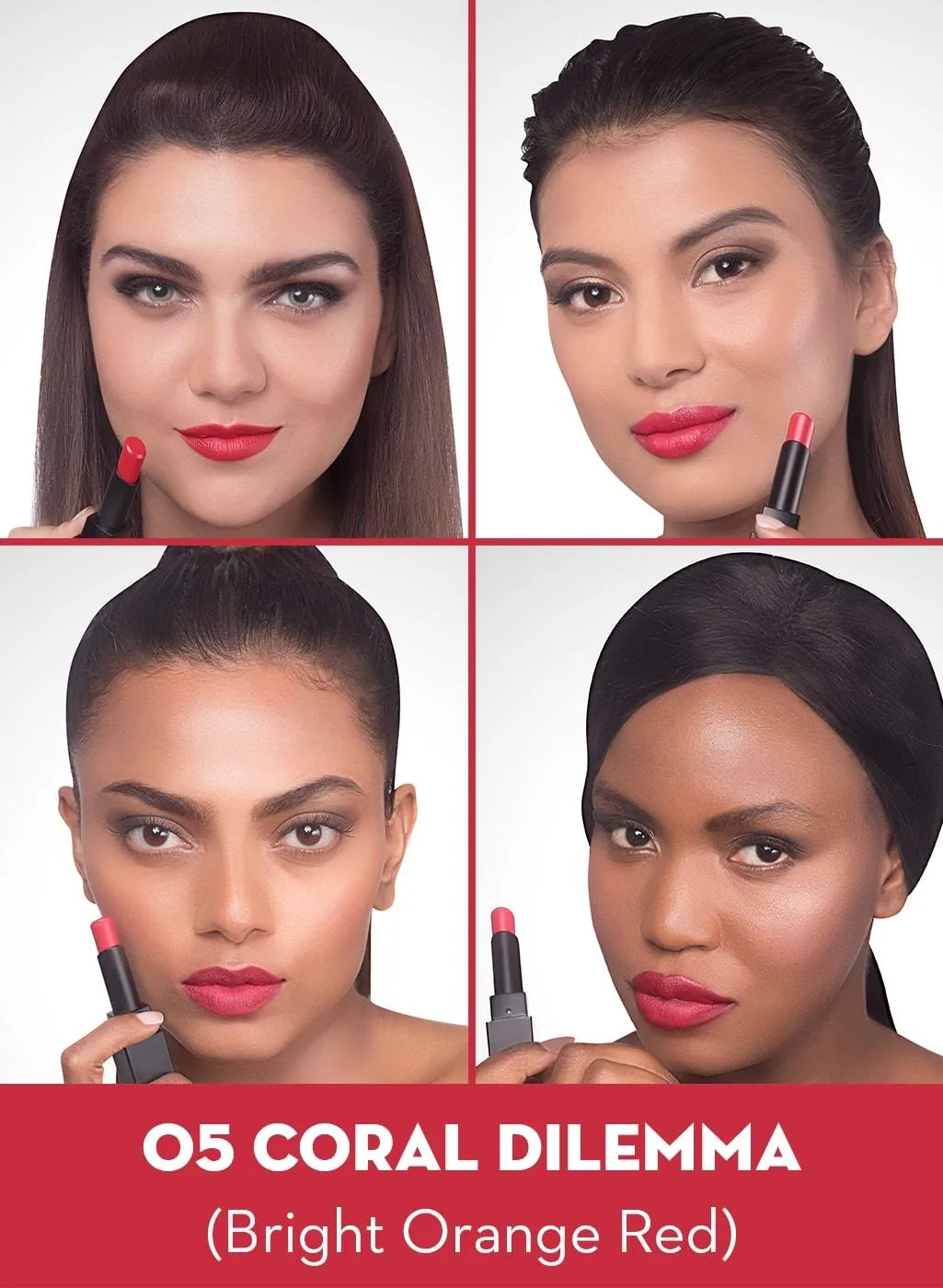 Nothing Else Matter Longwear Lipstick - 05 Coral Dilemma