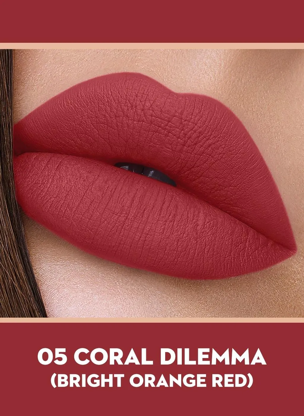 Nothing Else Matter Longwear Lipstick - 05 Coral Dilemma
