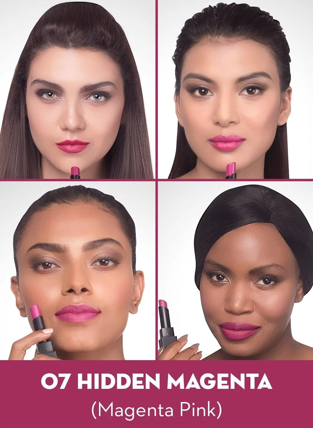 Nothing Else Matter Longwear Lipstick - 07 Hidden Magenta