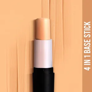 NY Bae All In One Stick| Foundation, Concealer, Contour, Colour Corrector| For Fair Skin| Flawless Texture|Long Island Bisque- T 19