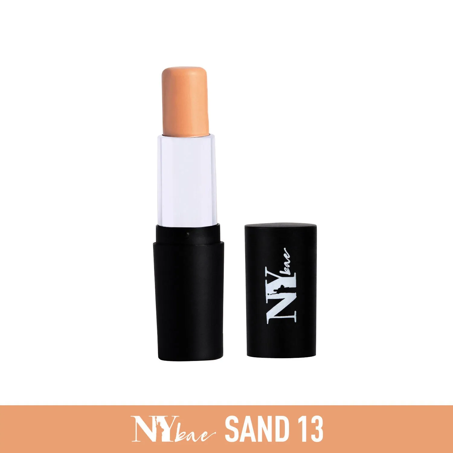 NY Bae All In One Stick| Foundation, Concealer, Contour, Colour Corrector| For Wheatish Skin| Flawless Texture| Sand From Bronx Zoo 13