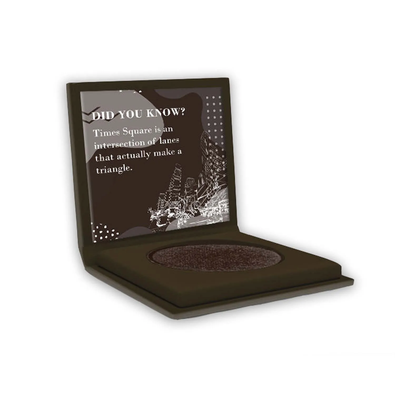 NY Bae Blinkin' Eyeshadow - Times Square 10 (1.2 g) | Brown | Single Eyeshadow | Shimmer Finish | High Colour Payoff | Long lasting | Lightweight