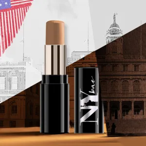 NY Bae Castor Oil Infused Foundation Concealer Colour Corrector Stick, For Fair - Wheatish Skin, Hiding in City Hall - The Honey Secret Treasures 19 (4.8 g)