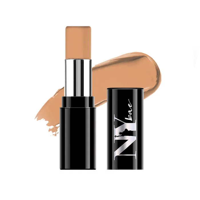 NY Bae Castor Oil Infused Foundation Concealer Colour Corrector Stick, For Fair - Wheatish Skin, Hiding in City Hall - The Honey Secret Treasures 19 (4.8 g)