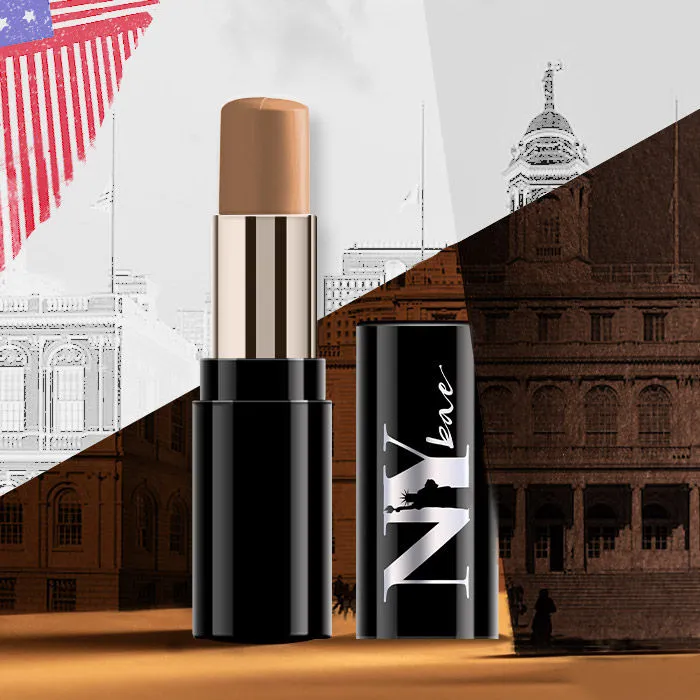 NY Bae Castor Oil Infused Foundation Concealer Colour Corrector Stick, For Fair - Wheatish Skin, Hiding in City Hall - The Honey Secret Treasures 19 (4.8 g)