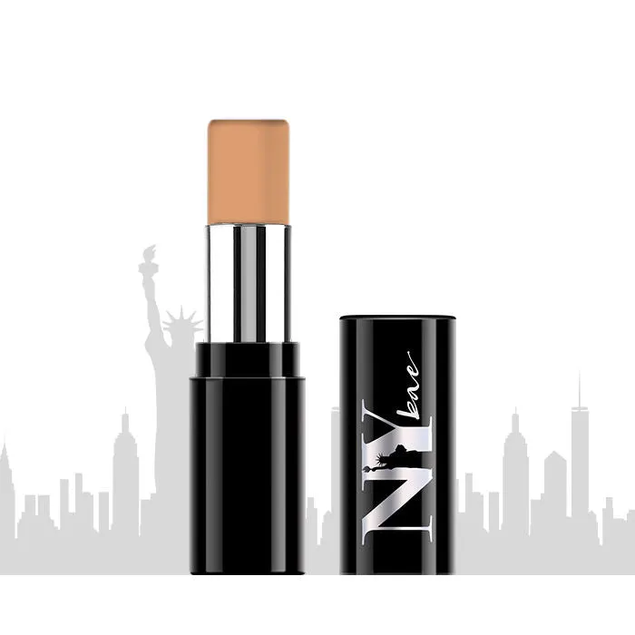 NY Bae Castor Oil Infused Foundation Concealer Colour Corrector Stick, For Fair - Wheatish Skin, Hiding in City Hall - The Honey Secret Treasures 19 (4.8 g)