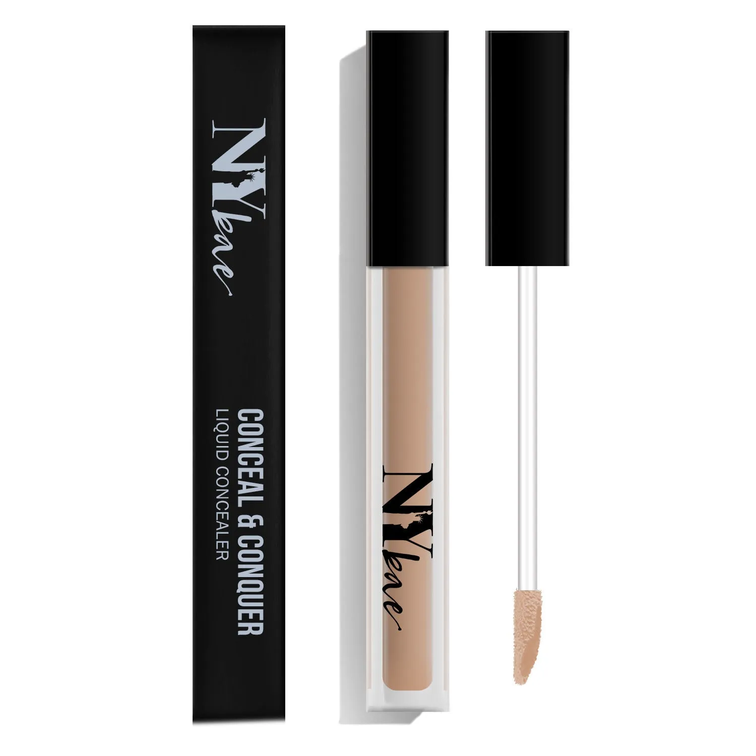 NY Bae Conceal & Conquer Liquid Concealer - Cashew 03 (4 ml) | Fair Skin | Hides Imperfections | Full Coverage | Long Wear | Water Resistant