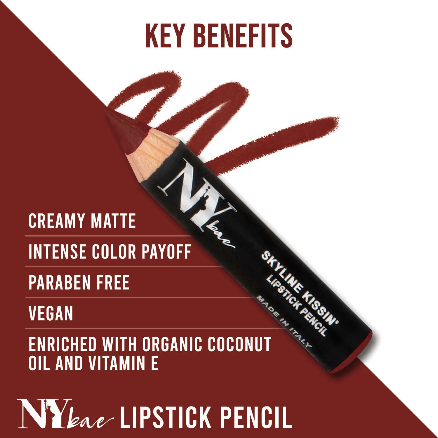 NY Bae Skyline Kissin' - Mini Lip Crayon Manhattan Skyline Kissin' 1 (1.5g)