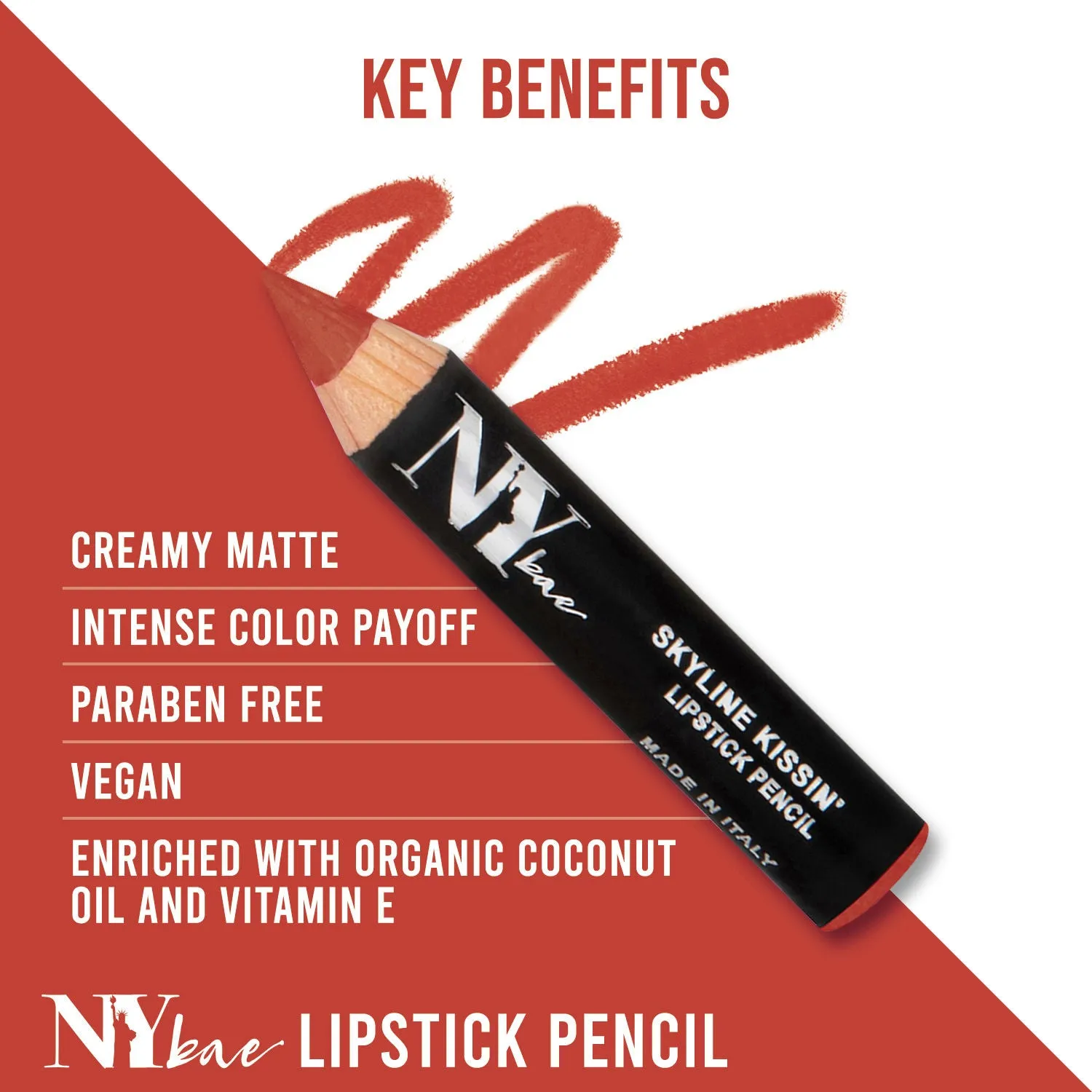NY Bae Skyline Kissin' - Mini Lip Crayon Queens Skyline Kissin' 3 (1.5g)