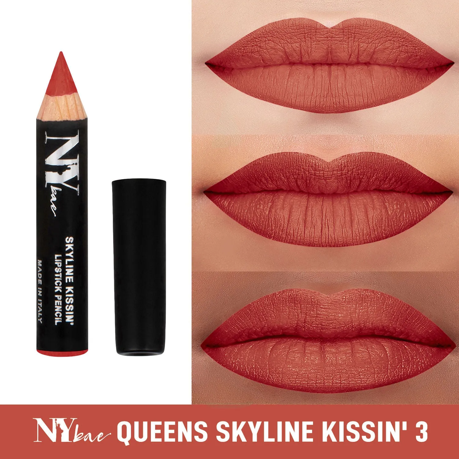 NY Bae Skyline Kissin' - Mini Lip Crayon Queens Skyline Kissin' 3 (1.5g)