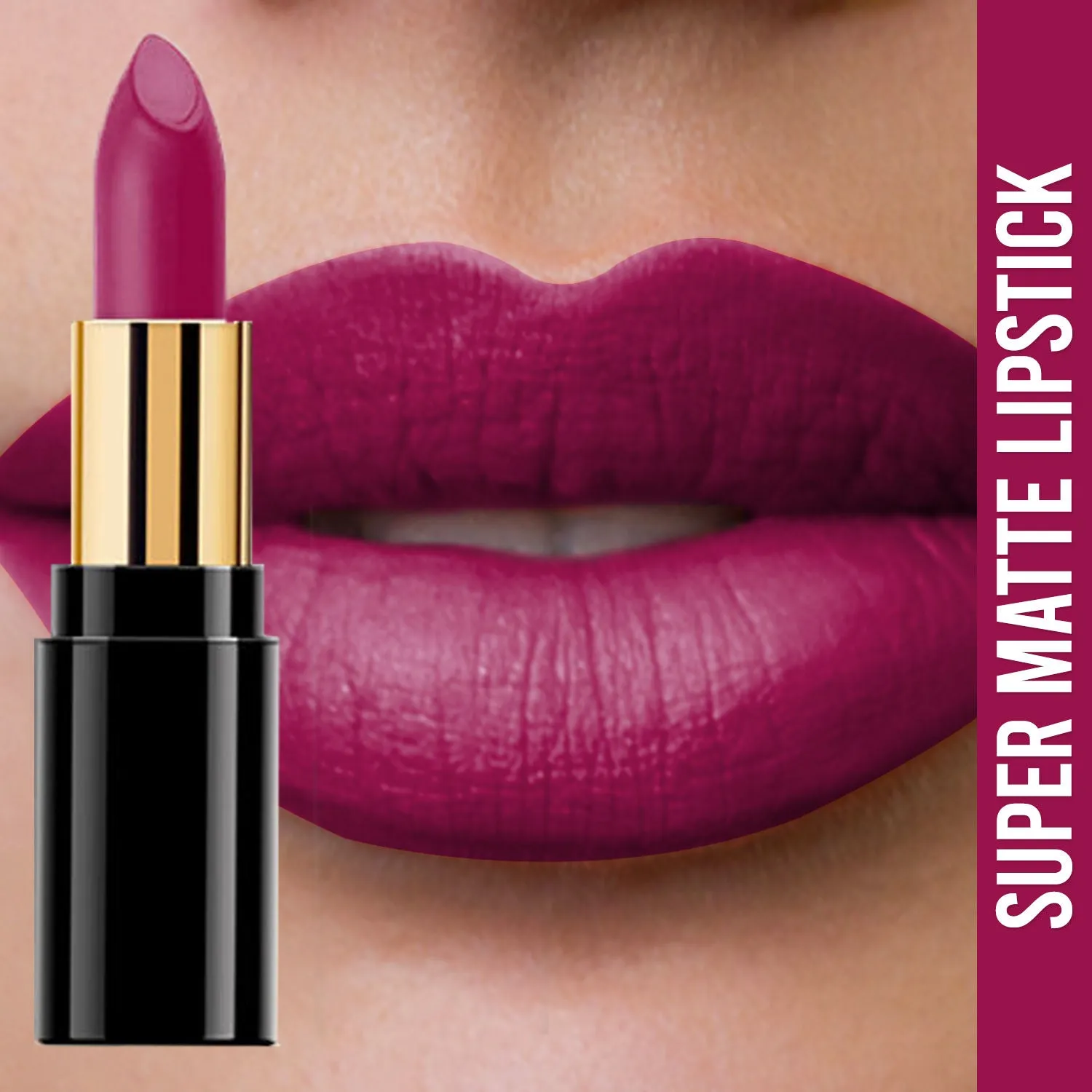 NY Bae Super Matte Lipstick | Purple | Highly Pigmented | Long Lasting- Versatile Veronica 18 (4.2 g)