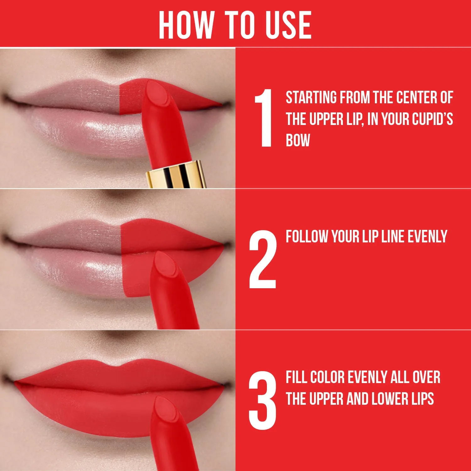 NY Bae Super Matte Lipstick, Red - Sassy Serena 16