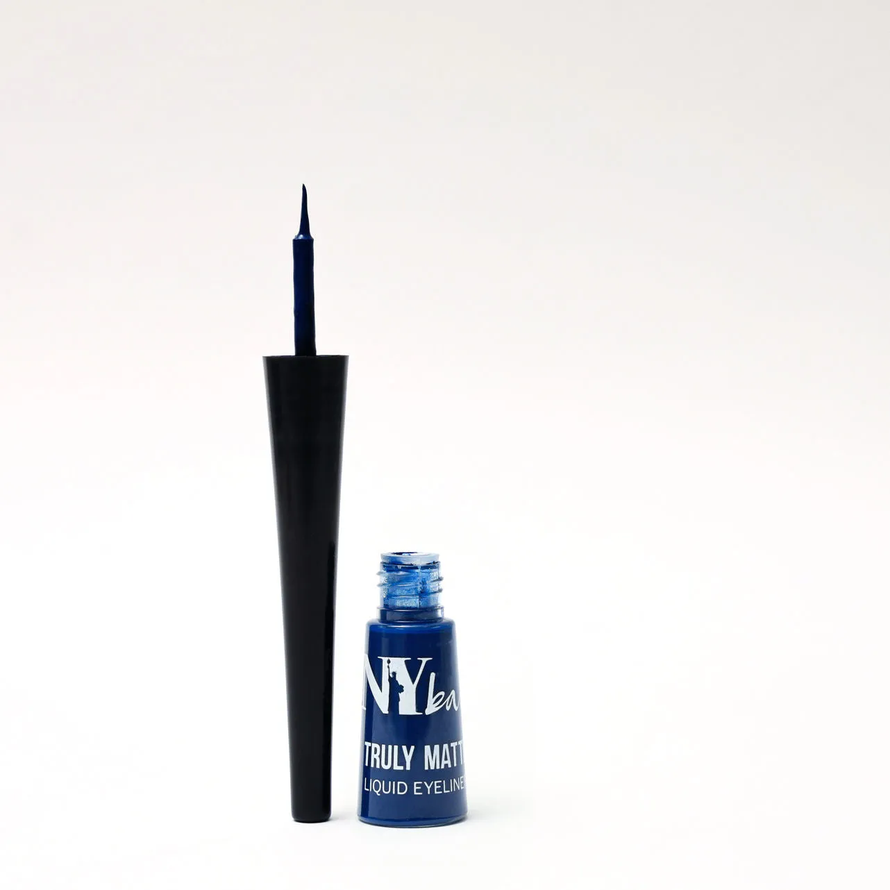 NY Bae Truly Matte Liquid Eyeliner - Brave Blue (4.5 ml) | Matte Finish | Super Pigmented | Long lasting | Quick Drying | Waterproof