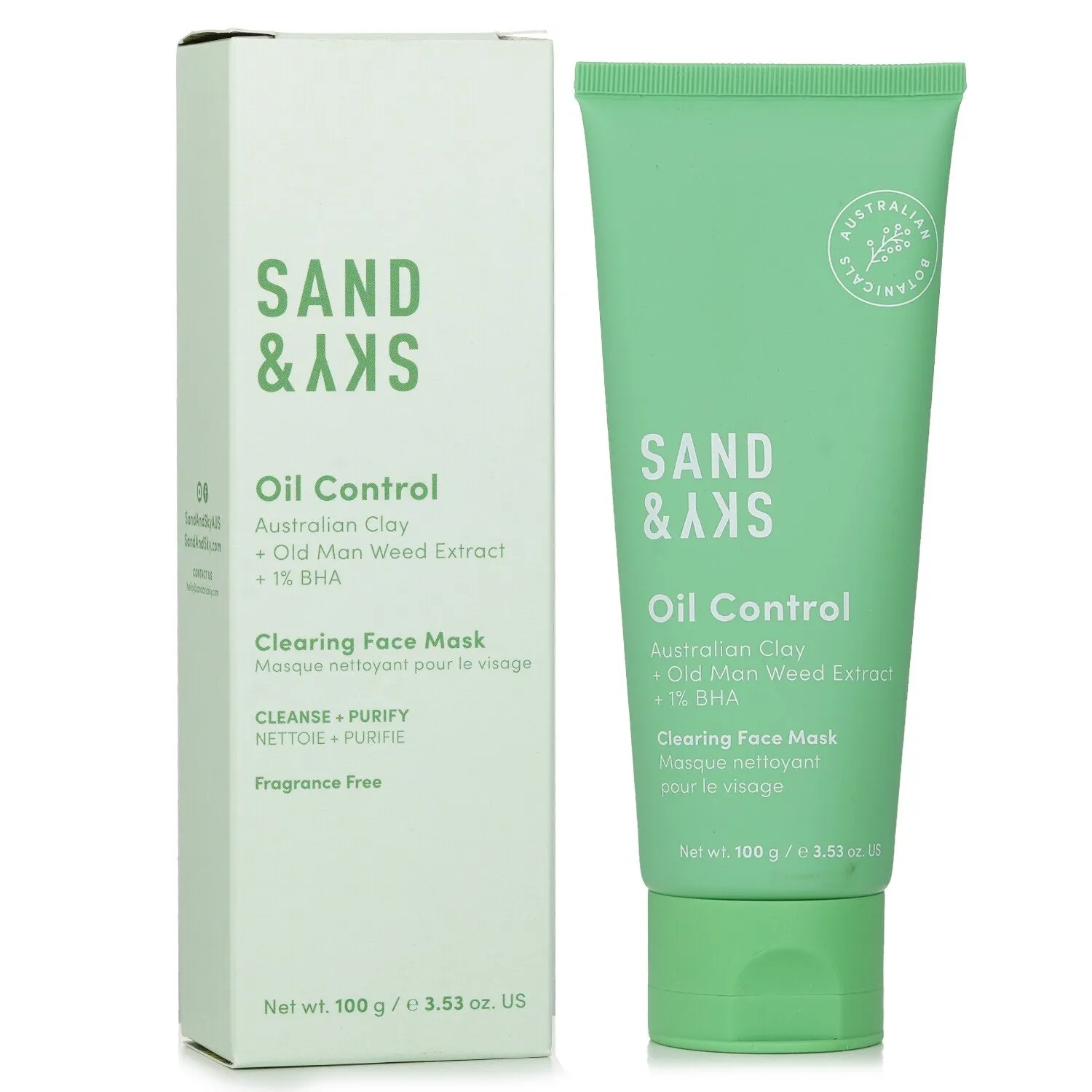 Oil Control - Clearing Face Mask