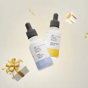 Oil Control Duo - Pore Control Serum   Brightening Serum