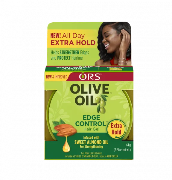 Olive Oil Edge Control Hair Gel by ORS 2.25 Oz